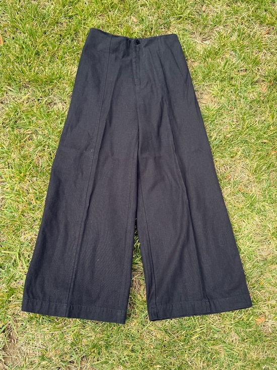 esby Pants - esby Black Wide Leg Pants